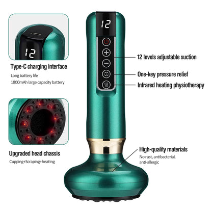 12/6 Levels Intelligent Cupping Massager