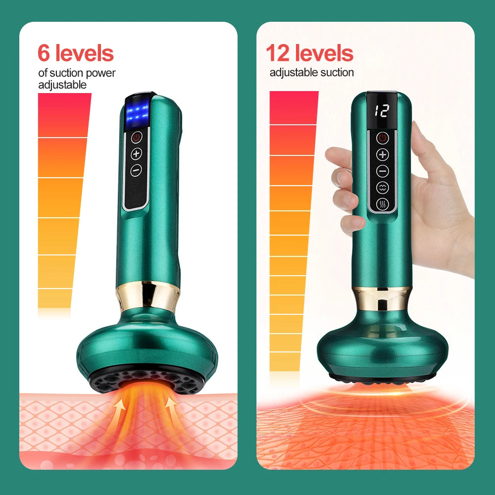 12/6 Levels Intelligent Cupping Massager